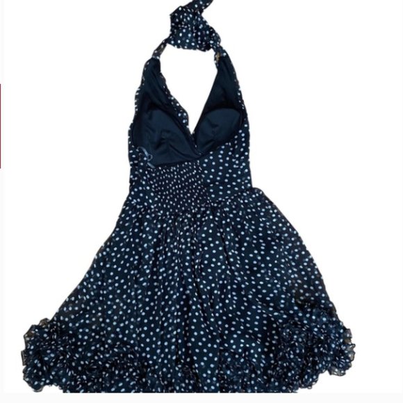 Forever 21 Polka-Dot Halter Dress - Picture 2 of 2